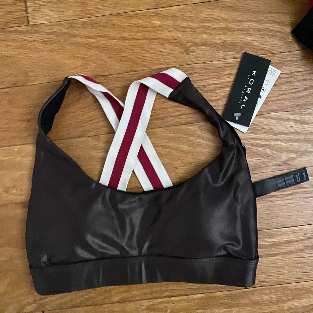 KORAL Leather Bra
